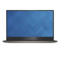 Black Brushed Aluminum Skin Decal wrap Skin case for Dell XPS 9550 15 15.6" Laptop