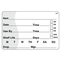 DayMark MoveMark Shelf Life/Use by Removable Label, 2" x 3" (Roll of 500)