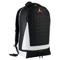 Nike Jordan Retro 13 Backpack - Black/White 9A1898-210