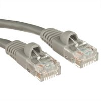 1 Ft (1ft) Cat5e Ethernet Network Patch Cable (20 PACK) Gray