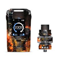 IT'S A SKIN Decal Vinyl Wrap for Smok Species 230W TFV8 Baby V2 Vape Sticker Sleeve Cover/Scorpion Fighter