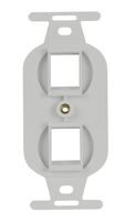 Legrand-On-Q WP1062WH Straps-106 Receptacle, White