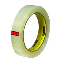 Scotch Transparent Tape, Wide Width, Engineered for Office and Home Use, 1 x 2592 Inches, 3 Rolls, Boxed (600-72-3PK)