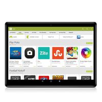 Android 8.1 Tablet 10 Inch (10.1"),Octa Core,3G Dual SIM Phablet Tablets PC,Dual Camera,4GB Ram+64GB Disk,Wifi,GPS,OTG (Black)