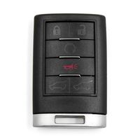 uxcell New 6 Buttons Uncut Insert Key Fob Remote Control Case Shell Replacement OUC60270 for 2007-2014 Cadillac Escalade