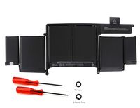 A1582 A1493 Battery for MacBook Pro 13" Retina A1502 (Late 2013 Mid 2014 Early 2015) ME864 ME865 MF839 MF840 MF841 020-8148 (11.42V 74.9Wh)