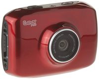 Gear-Pro High-Definition Sport Action Camera,720p Wide-Angle Camcorder With 2.0 Touch Screen - SD Card Slot, USB Plug And Mic - All Mounting Gear Included - For Biking, Riding, Racing, Skiing And Water Sports, Etc. - Red