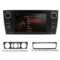 hizpo 7 Inch Car Stereo Multi-Touch Screen Radio CD DVD Player 1080P Video Screen 1 Din Car Stereo with GPS and Bluetooth for BMW 3 Series E90/E91/E92/E93 2006 2007 2008 2009 2010 2011 2012