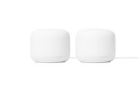 Google Nest Wifi - 4x4 AC2200 Wi-Fi Mesh System with 4400 Sq ft Coverage (Router 2-Pack)