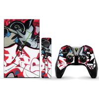 MightySkins Skin Compatible with NVIDIA Shield TV Pro - Graffiti Mash Up | Protective, Durable, and Unique Vinyl Decal wrap Cover | Easy to Apply, Remove, and Change Styles | Made in The USA
