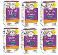 Traditional Medicinals - Smooth Move Senna, 50 Capsules (Pack of 6)