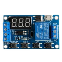 ARCELI Store 6-30V Adjustable Relay Timer Cycle Module Switch Trigger Time Delay Circuit Board