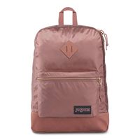JanSport Super FX Backpack - Trendy School Pack With A Unique Textured Surface, Mocha Gold Premium Poly