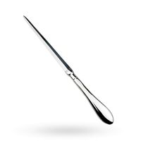 Familion Silvery Letter Opener, Envelope Opener Knife Metal Letter Opening Knife, Paul Revere Paper Cutting Knife, 9 inches (1 Pack)