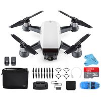 DJI Spark Drone Mini Quadcopter Fly More Combo (Alpine White)