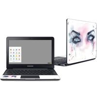 Mightyskins Skin Compatible with Samsung Chromebook 3 11.6" - Haunted | Protective, Durable, and Unique Vinyl Decal Wrap Cover | Easy to Apply, Remove, and Change Styles | Made in The USA