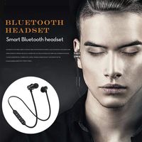 Samifa Bluetooth Headphones,Qualteus Magnetic Wireless Earbuds, 4.1,8H HiFi Stereo in-Ear Sweatproof IPX6 Sport Headsets for Gym Workout Earphon Corded Headsets
