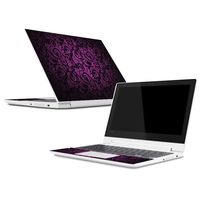 Mightyskins Skin Compatible with Lenovo Chromebook C330 (2018) - Purple Style | Protective, Durable, and Unique Vinyl Decal Wrap Cover | Easy to Apply, Remove, and Change Styles | Made in The USA