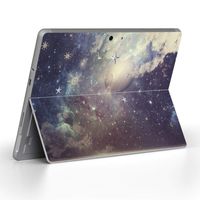 igsticker Ultra Thin Premium Protective Back Stickers Skins Universal Tablet Decal Cover for Microsoft Surface Go (2018) 006247 Night Sky　Month　Illustration