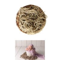 Jute Layering Prop for Newborn Photography, 2 Size Options (Loose Strings)