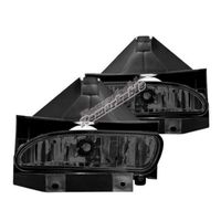 RP Remarkable Power, FL7139 Fit For 99-04 Mustang Fog Lights Smoke Lens Front Bumper Lamps