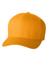 Flexfit Men's Athletic Baseball Fitted Cap, Gold, L/X-Large