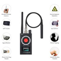 KKmoon Signal Detector, Anti-spy Detector K18 Camera GSM Audio Bug Finder GPS Signal Lens RF Tracker
