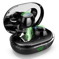 Wireless Earbuds Bluetooth 5.0 Headphones IPX8 Waterproof Premium Sound Touch Control Wireless Earphones with Zero Pressure Wearing, 30H Playtime, Stereo Calls, LED Battery Display for Sports, Gym