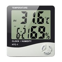 HTC-1 Temperature & Humidity Thermo Hygrometer Along with Calibration Certificate