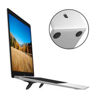Laptop Computer Holder Desk Stand, Laptop Notebook Tablet Computer Stand for Desk Notebook Tablet Compatible with MacBook Pro, MacBook, MacBook Air, Tablets-Black