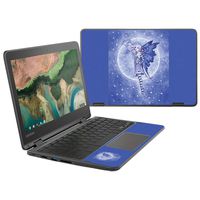 MightySkins Skin Compatible With Lenovo 300e Chromebook 11.6" (2018) - Moon And Stars | Protective, Durable, and Unique Vinyl wrap cover | Easy To Apply, Remove, and Change Styles | Made in the USA