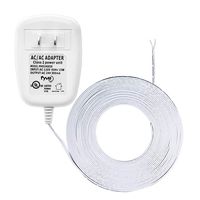 24 Volt Transformer, C-Wire Power Adapter for Nest Honeywell Emerson Sensi, Nest Hello Skybell Smart WiFi Thermostat and Doorbell Power, 25 ft Cable by Fyve Global