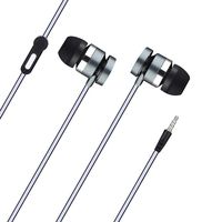 Jonerytimein-Ear3.5mm Stereo HiFi Earbuds Bass Earphone Sports Headset with Mic for Phone (Black)