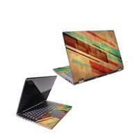 MightySkins Skin Compatible with Lenovo Flex 6 14" (2018) - Abstract Wood | Protective, Durable, and Unique Vinyl Decal wrap Cover | Easy to Apply, Remove, and Change Styles | Made in The USA