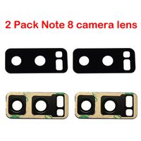 2 Pack Note 8 Back Rear Camera Glass Lens Replacement for for Samsung Galaxy Note 8 N950 + Adhesive Tape