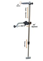 Brocraft Telescopic Portable Transducer Bracket + Universal Fishfinder Mount