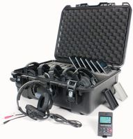 Williams Sound DWS COM 6 PRO Digi-Wave Wireless Intercom System, Four independent groups can be operating simultaneously within a range of up to 100 feet outdoors/200 feet indoors