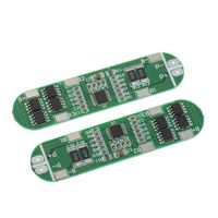Anmbest 2PCS 4S 14.4V 14.8V 16.8V 5A 18650 Charger PCB BMS Protection Board for Li-ion Lithium Battery Cell