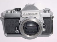 Nikon Nikkormat FT2 SLR film camera; body only, lens is not included