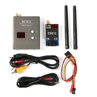 Boscam 32Ch 5.8G 600mw 5km Wireless AV Transmitter TS832 Receiver RC832 for FPV DIY RC Drone Car Multicopter