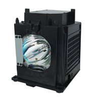 AuraBeam Replacement Projector Lamp Enclosure, Compatible for Mitsubishi 915P049010, Lamp with Housing.