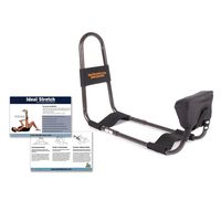 IdealStretch Wedge Combo- Hamstring Stretching Device with Instruction Card - Ideal Leg Stretcher, No Need for A Stretching Partner, Maintains Proper Hip Orientation- with Wedge