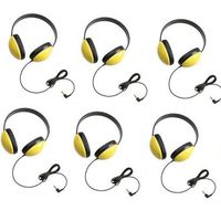 Califone 2800-YL Listening First Headphones in Yellow