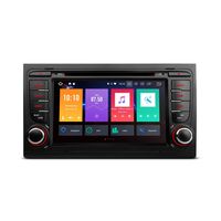 XTRONS Android 9.0 Car Stereo Radio DVD Player Octa Core 4G RAM 64G ROM Double Din 7 Inch Digital Multi-Touch Screen Head Unit Supports GPS Screen Mirroring WiFi OBD2 DVR TPMS for AUDI A4 B6 S4 B7 RS4