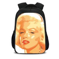 Womens Marilyn Monroe Backpack Laptop Bag Back to School