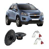 Compatible with Chevy Tracker 1998-2004 Front Door Factory Replacement Harmony HA-R65 Speakers