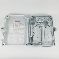 10PCS/Carton of 24 port FTTH Fiber Optic Termination Box SC/LC adapter installation or Drop Cable Distribution Box