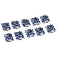 10pcs Micro USB 5V 1000mA Lithium Battery Charger Protection Module Charging Board