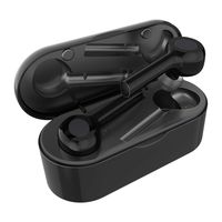 Wireless Earbuds, AMORNO True Wireless Earbuds Bluetooth 5.0 Stereo Bluetooth Headphones TWS in-Ear Headset with Charging Case, Built-in Mic (Black)