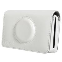Polaroid Leatherette Case Snap Touch Instant Print Digital Camera - Custom Design for Snug Fit (White)